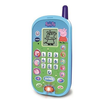 Leksakstelefon Peppa Pig Utbildningsspel FR