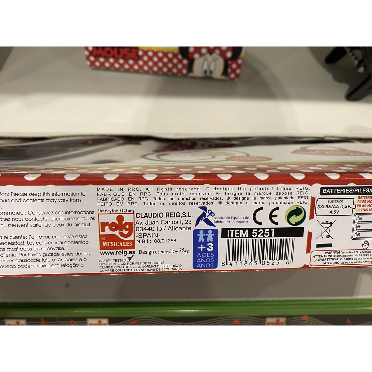 Maskeraddräkt vuxna Reig Vit Röd Syntetisk satin One size - 2