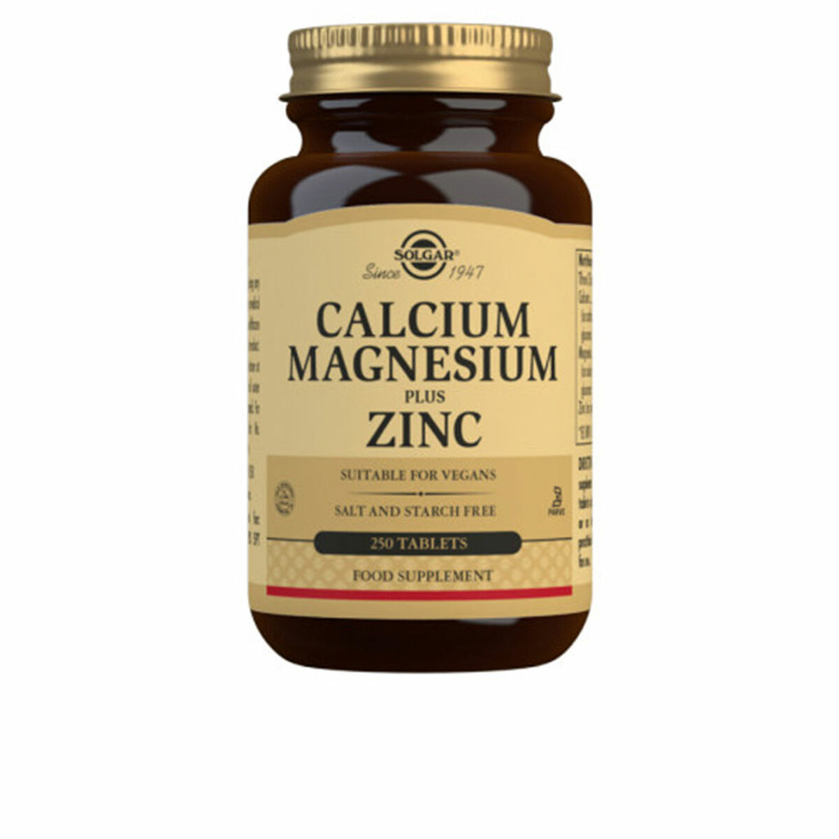 Kalcium - magnesium plus zink Solgar Calcio Magnesio Zinc