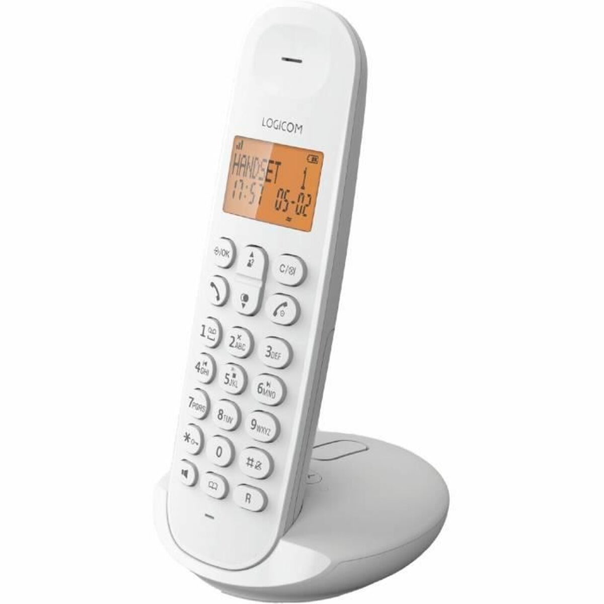 Trådlös Telefon Logicom DECT ILOA 155T SOLO Vit