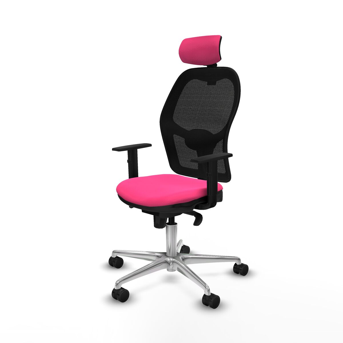 Kontorsstol Piqueras y Crespo 1D086N2 Rosa - 2
