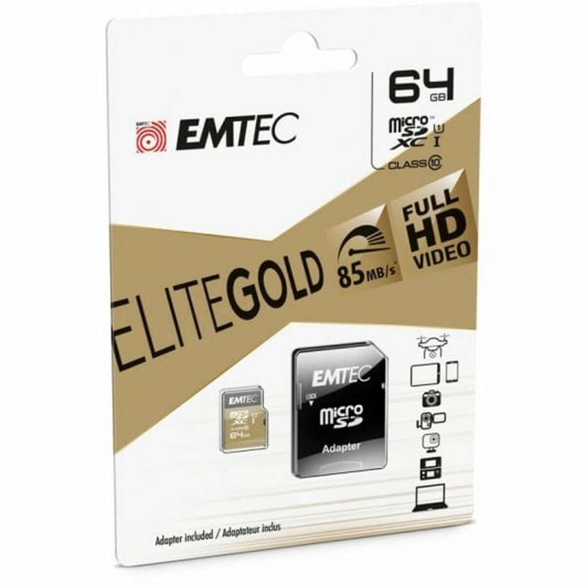 Micro-SD kort EMTEC 64 GB - 2