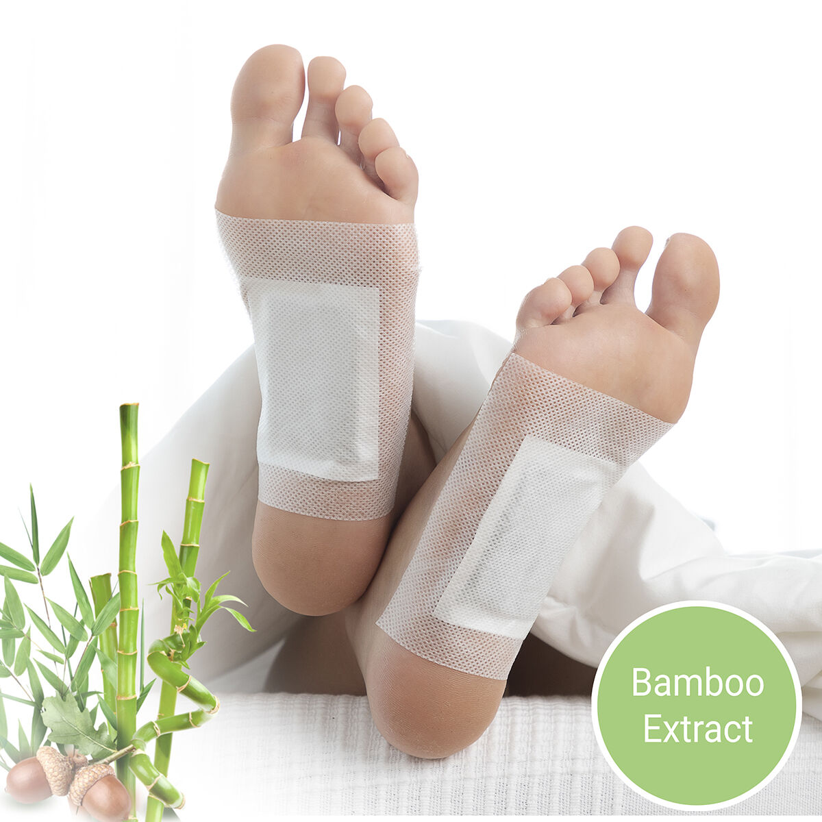 Detox fotplåster Bamboo InnovaGoods 10 antal - 4