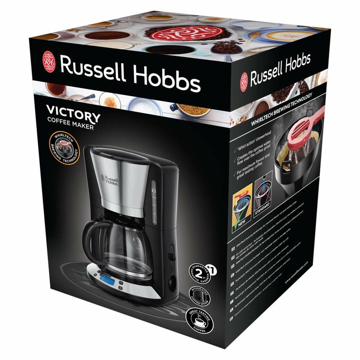 Kaffebryggare Russell Hobbs 248241000 1,25 L Grå 1100 W 1,25 L - 2