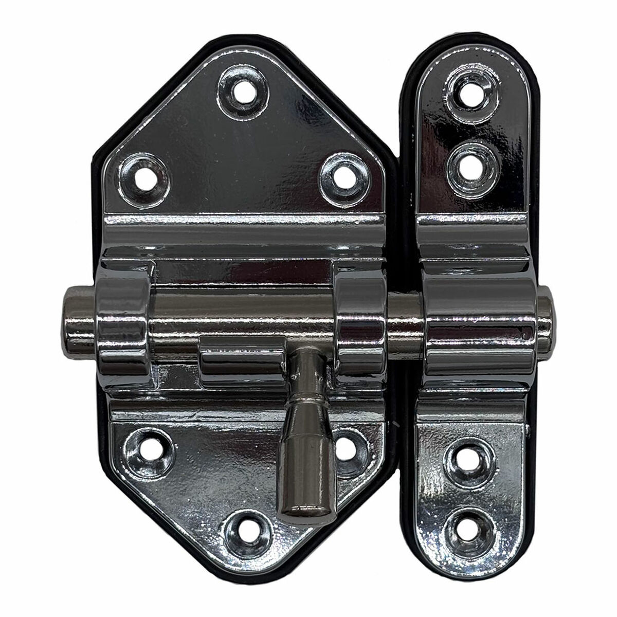 Dörrbult EDM 85532 Silvrig 50 mm Förstärkt