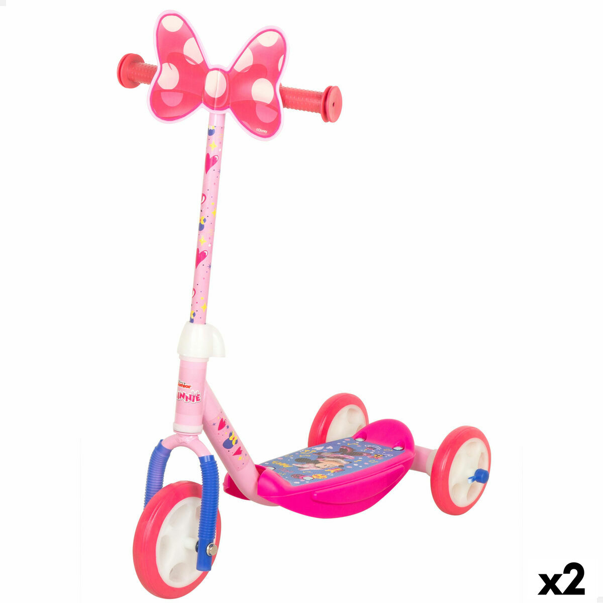 Skooter Minnie Mouse (2 antal)