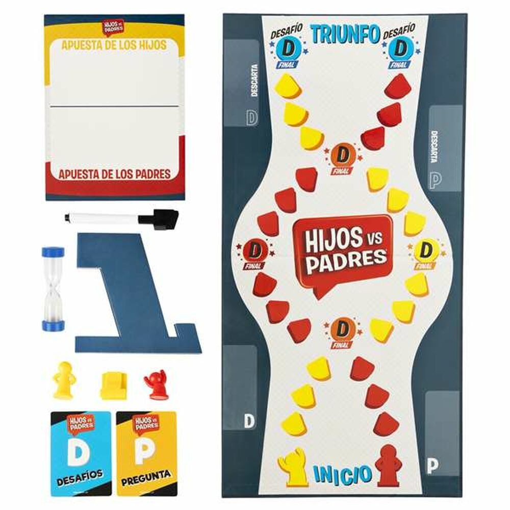 Sällskapsspel Spin Master Hijos vs Padres 206 Delar 26,99 x 26,99 x 5,4 cm - 4