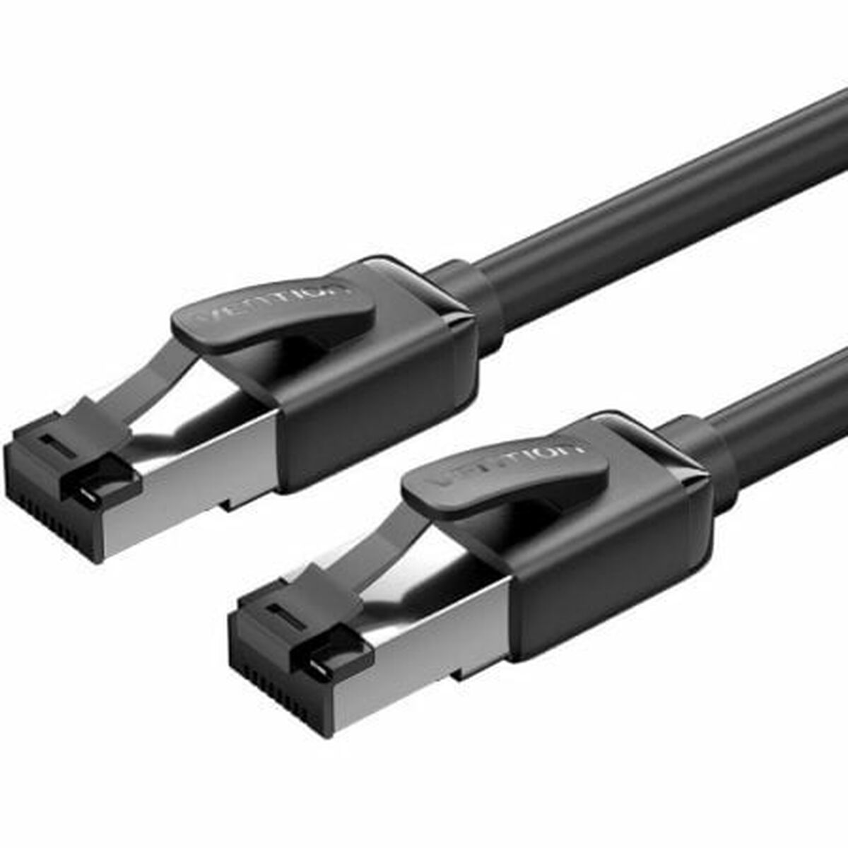 Nätkabel S/FTP Styv Kategori 8 Vention IKPBG Cat.8 Svart 1,5 m