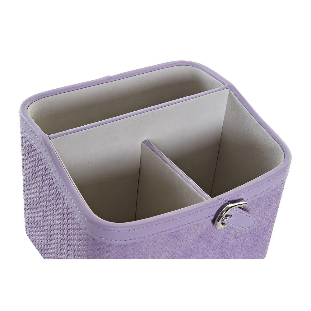 Förvaring DKD Home Decor Lila Romantisk 19 x 16 x 14 cm Polyuretan Roterbar - 2