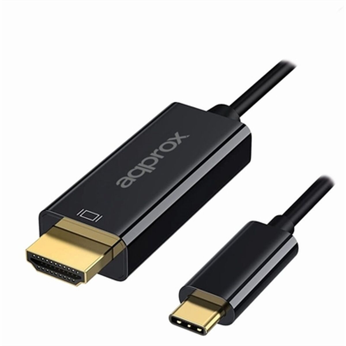 USB-C till HDMI Kabel approx! APPC52 Svart 4K Ultra HD