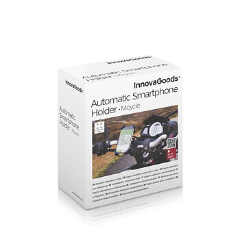 Automatisk smartphone hållare Moycle InnovaGoods Svart (Renoverade B)