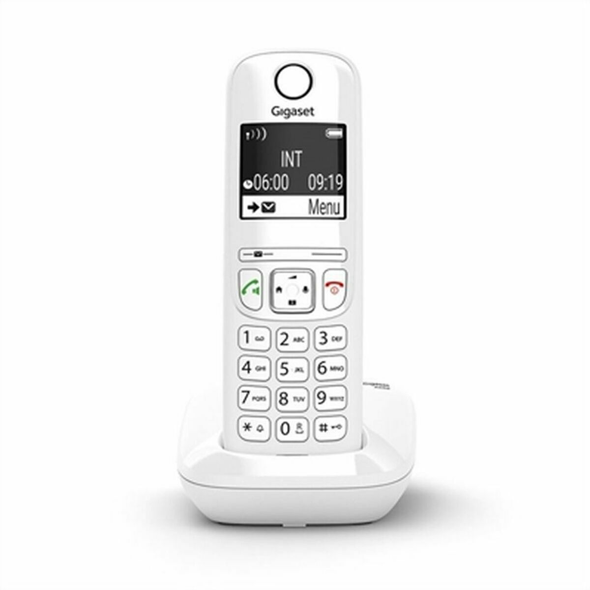 Markkabeltelefon Gigaset AS690 Vit