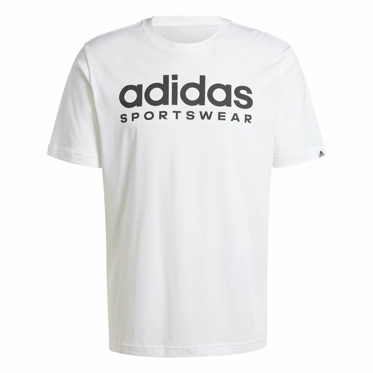 T-shirt med kortärm Herr Adidas Spw Vit