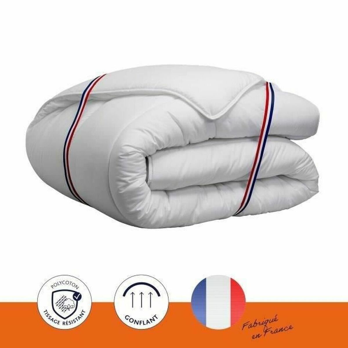 Täcke DODO Vancouver Vit 400 g /m² 200 x 200 cm - 2