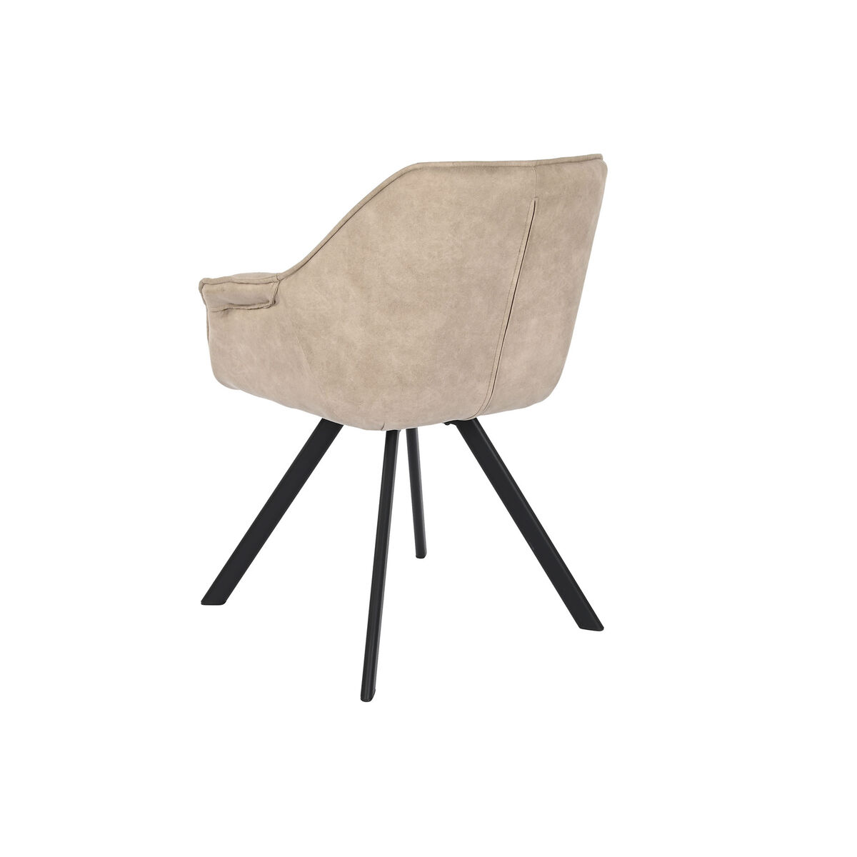 Stol DKD Home Decor Svart Beige 64 x 67 x 85 cm - 5