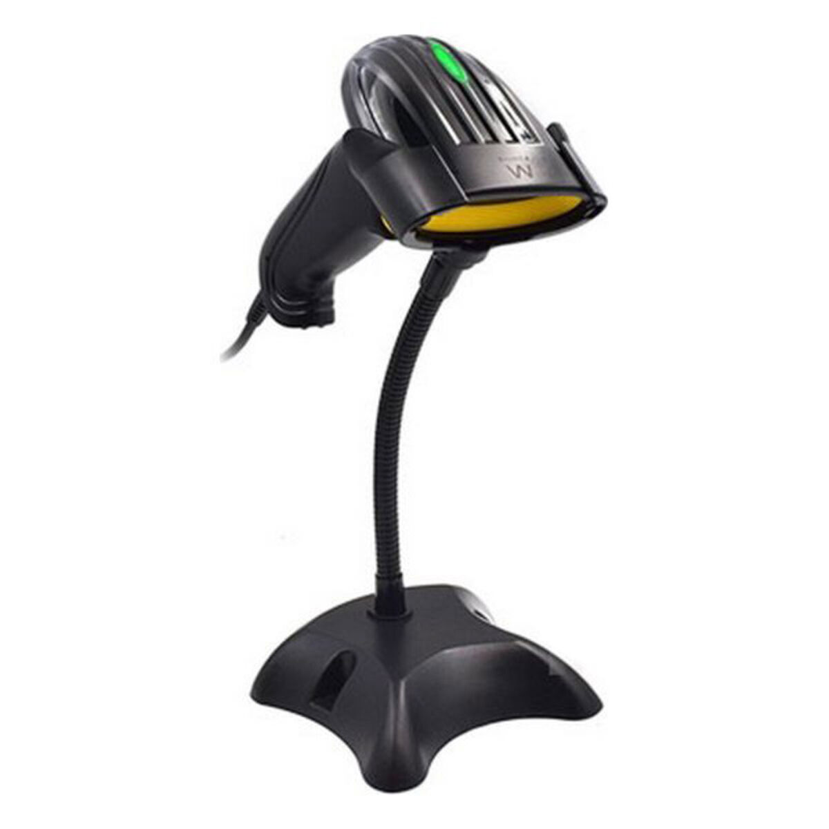 Sträckkodsläsare med hållare Ewent EW3400 LED USB - 14