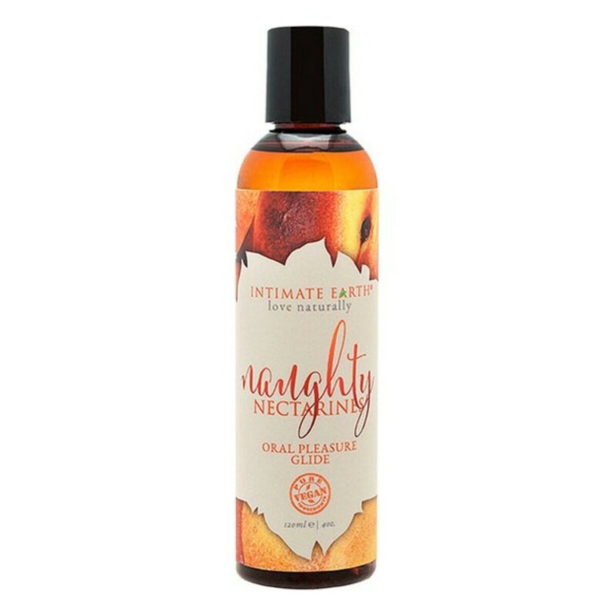 Nektarin smaksatt smörjmedel (60ml) Intimate Earth Nectarine (120 ml) - 2
