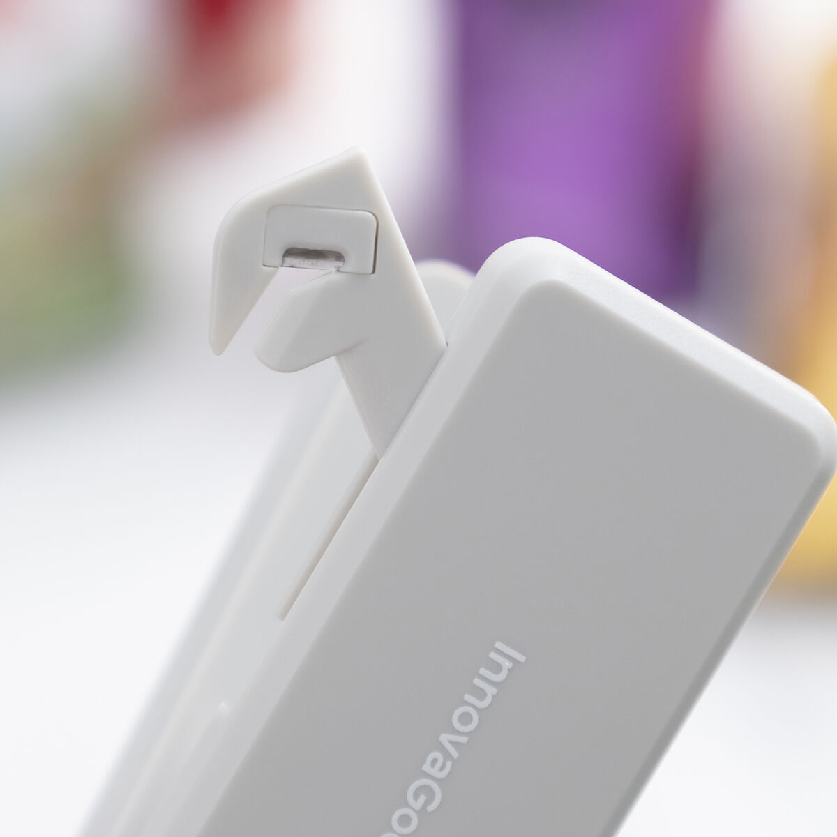 Magnetisk uppladdningsbar påsförseglare med skärare Rebasyl InnovaGoods - 13