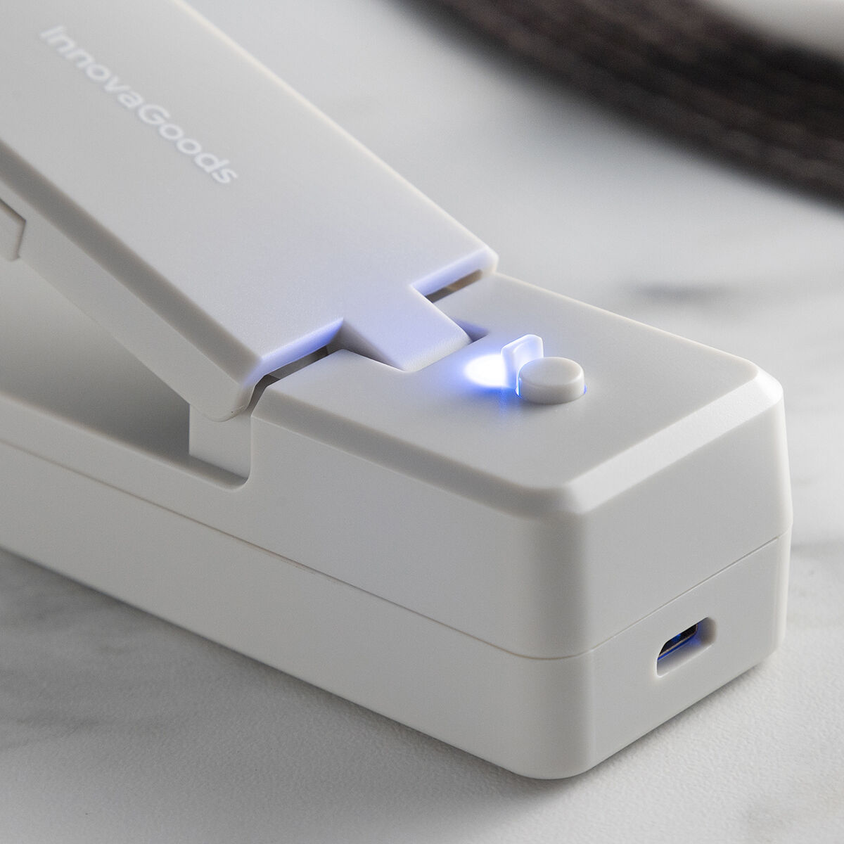 Magnetisk uppladdningsbar påsförseglare med skärare Rebasyl InnovaGoods - 12
