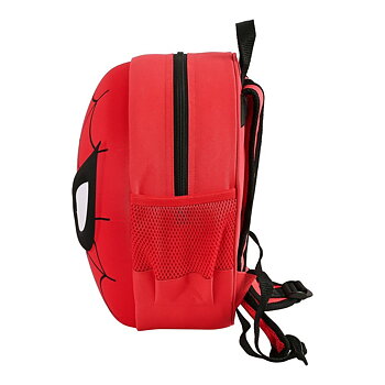 Barnryggsäck 3D Spiderman 642267358 Svart Röd 31 x 31 x 10 cm