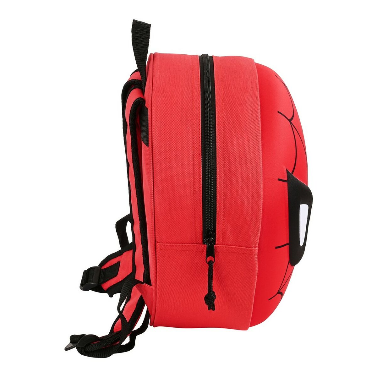 Barnryggsäck 3D Spiderman 642267358 Svart Röd 31 x 31 x 10 cm - 3