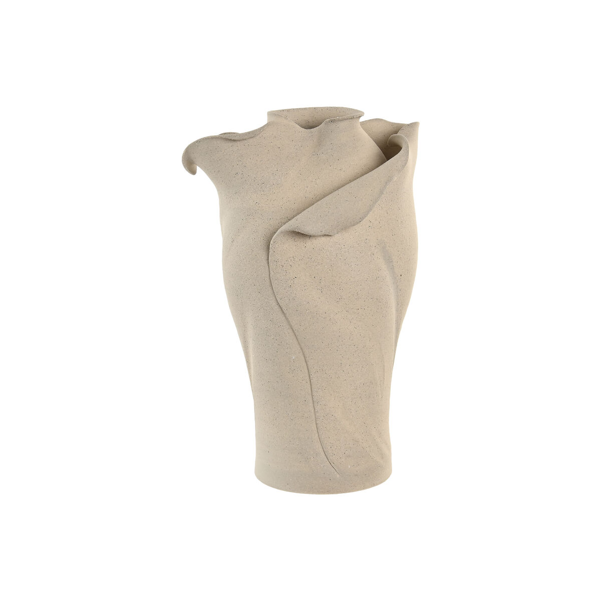 Vas Home ESPRIT Vit Keramik Traditionell stil Modern 24 x 24 x 37 cm