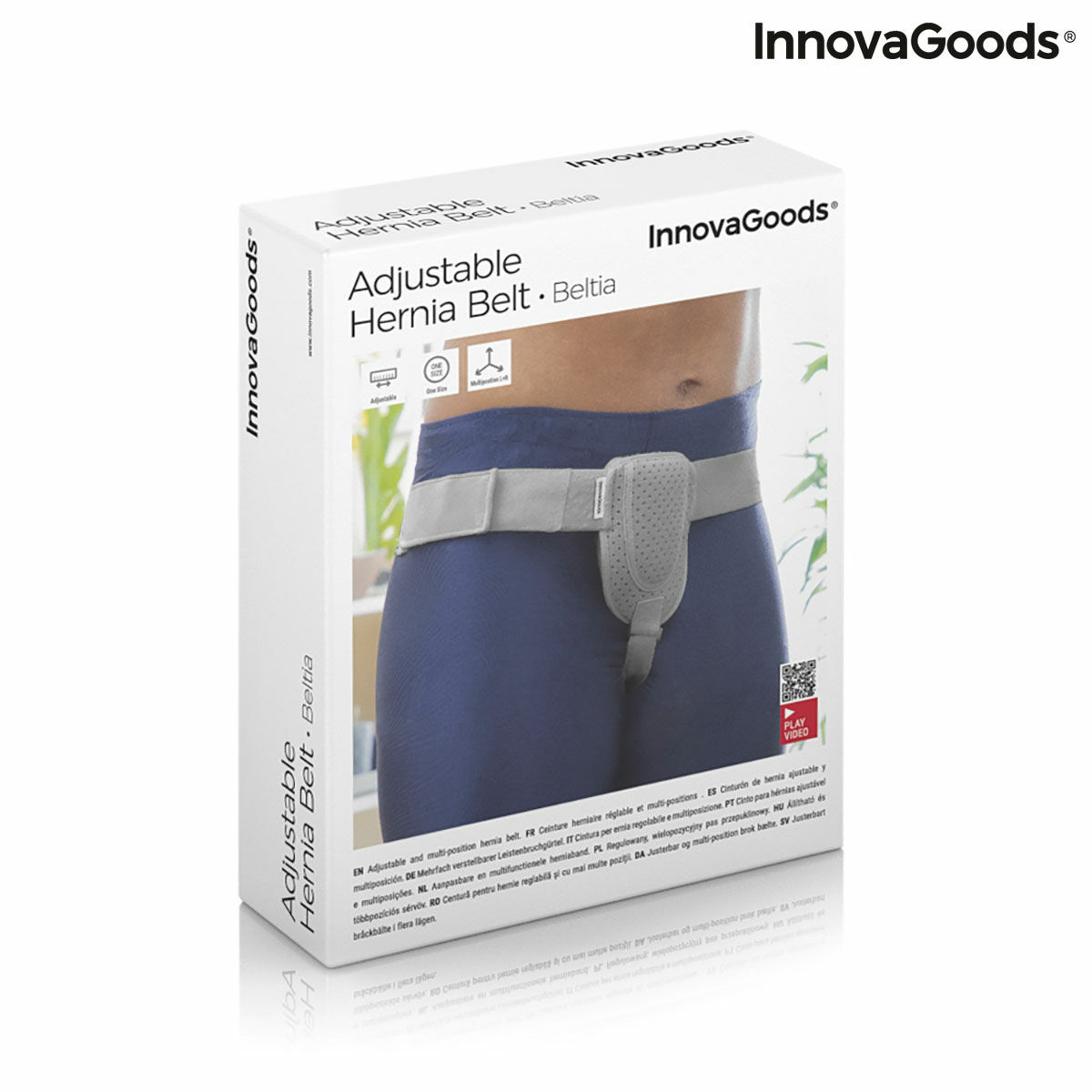 Justerbart ljumskbråckbälte Beltia InnovaGoods - 2