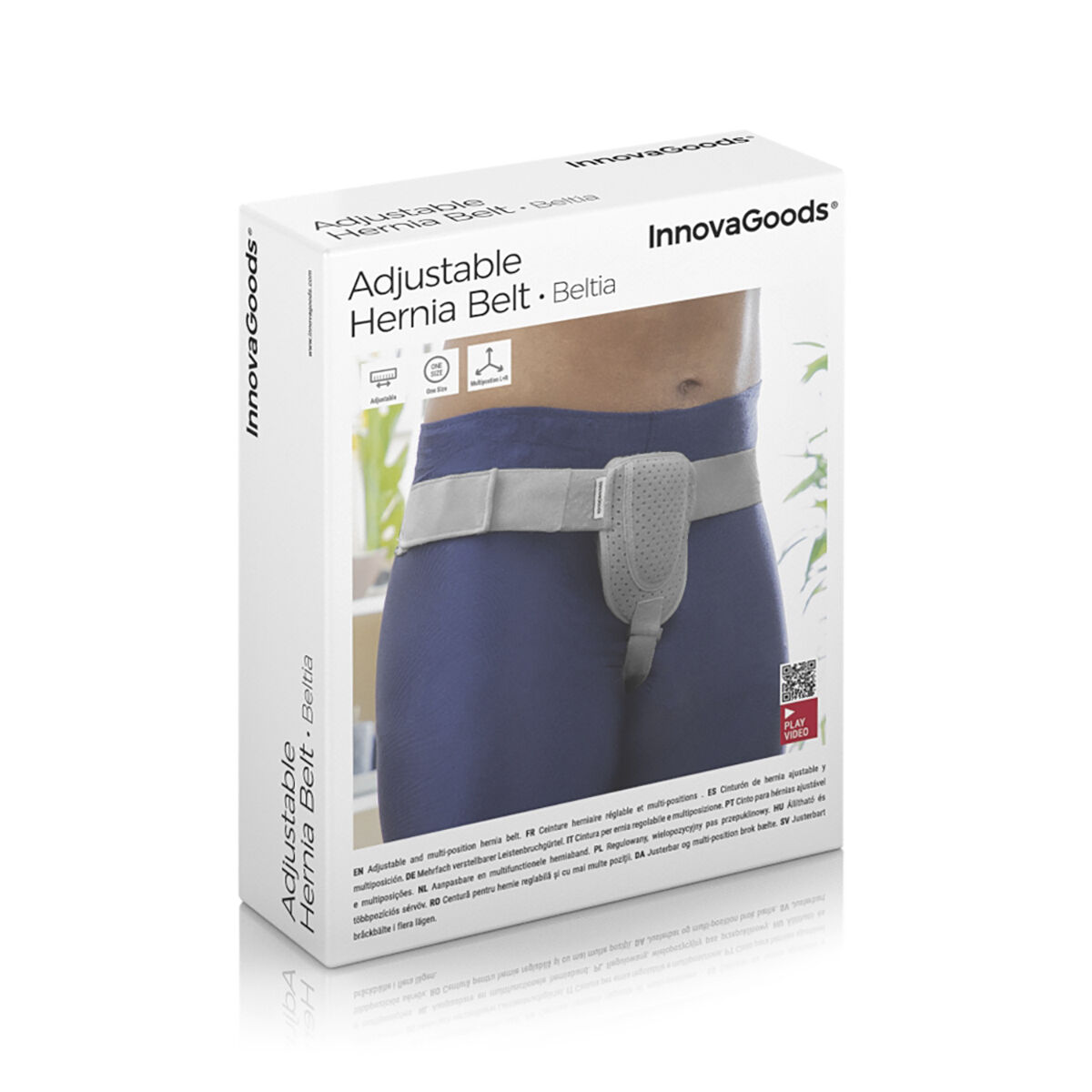 Justerbart ljumskbråckbälte Beltia InnovaGoods - 5