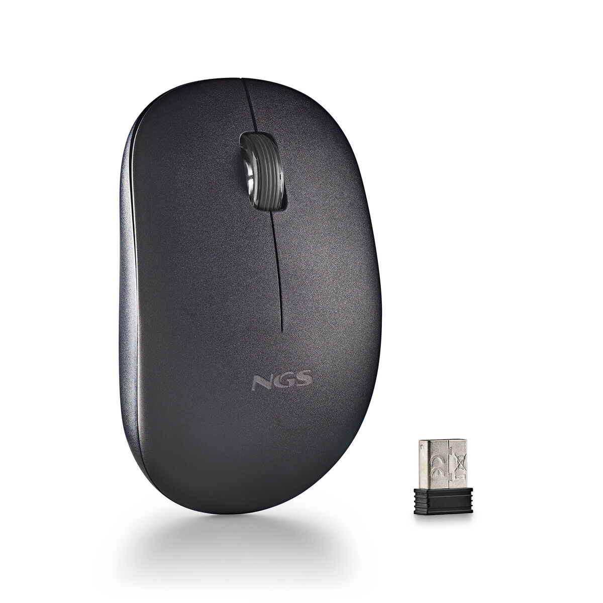 Trådlös Mus NGS SILENT MOUSE Svart 1000 dpi (1 antal)