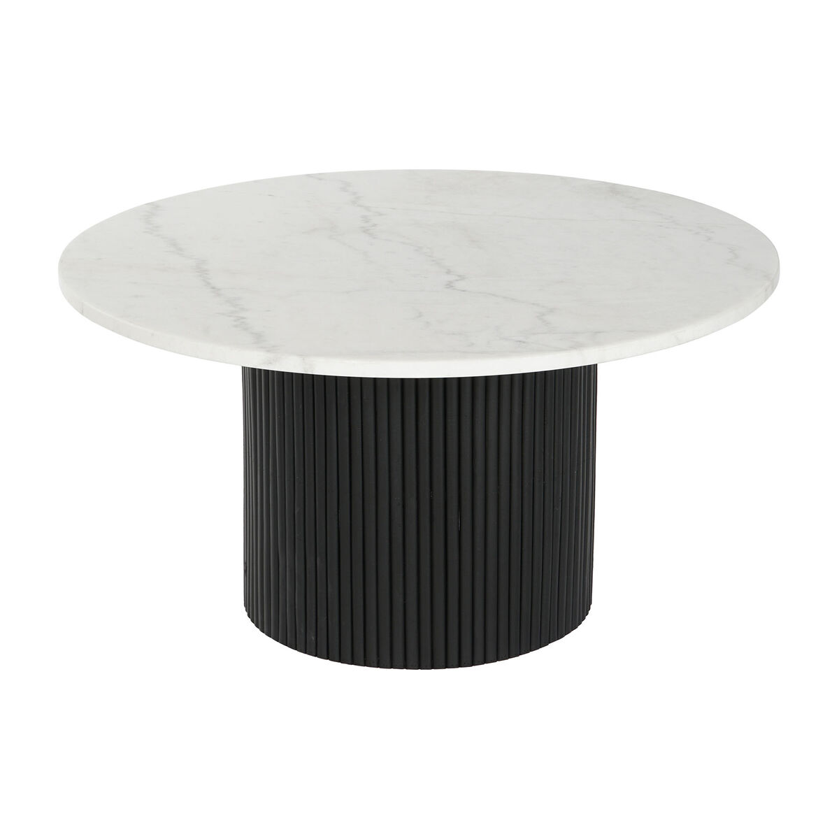 Soffbord DKD Home Decor Marmor Trä MDF 80 x 80 x 42 cm