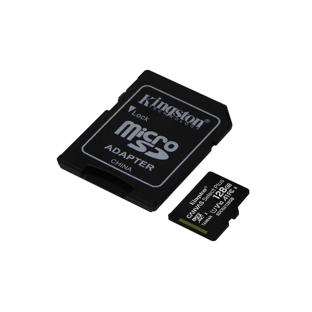 Micro-SD Minneskort med Adapter Kingston Canvas Select Plus 128 GB - 3