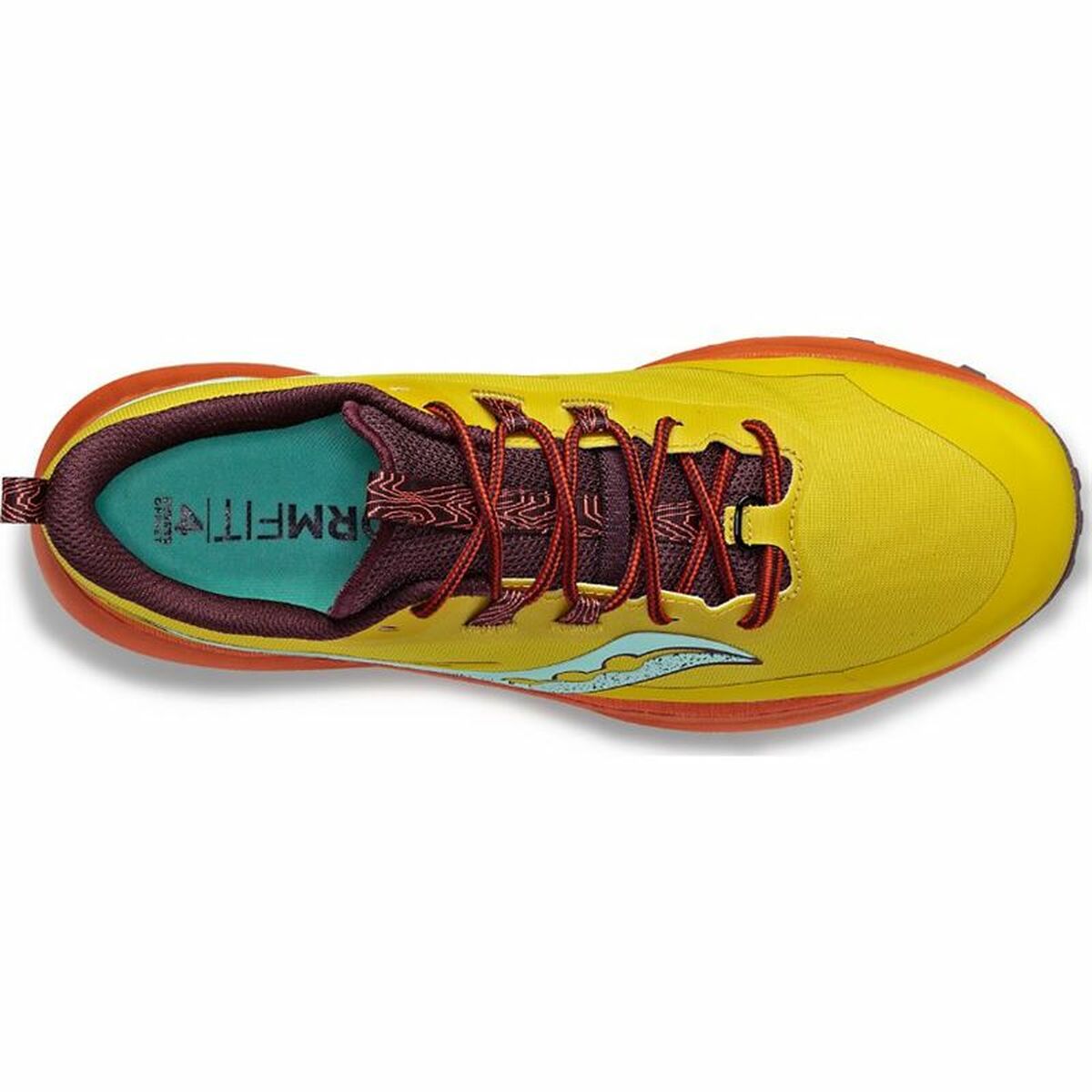 Löparskor, Vuxna Saucony Saucony Peregrine 13 Gul Orange Kvinna - 4