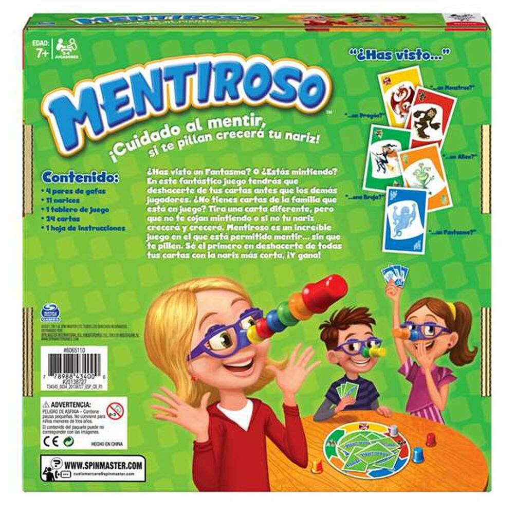 Sällskapsspel Spin Master Mentiroso 29 Delar 26,67 x 26,67 x 5,08 cm - 4