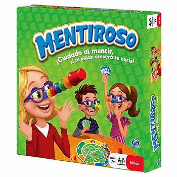 Sällskapsspel Spin Master Mentiroso 29 Delar 26,67 x 26,67 x 5,08 cm