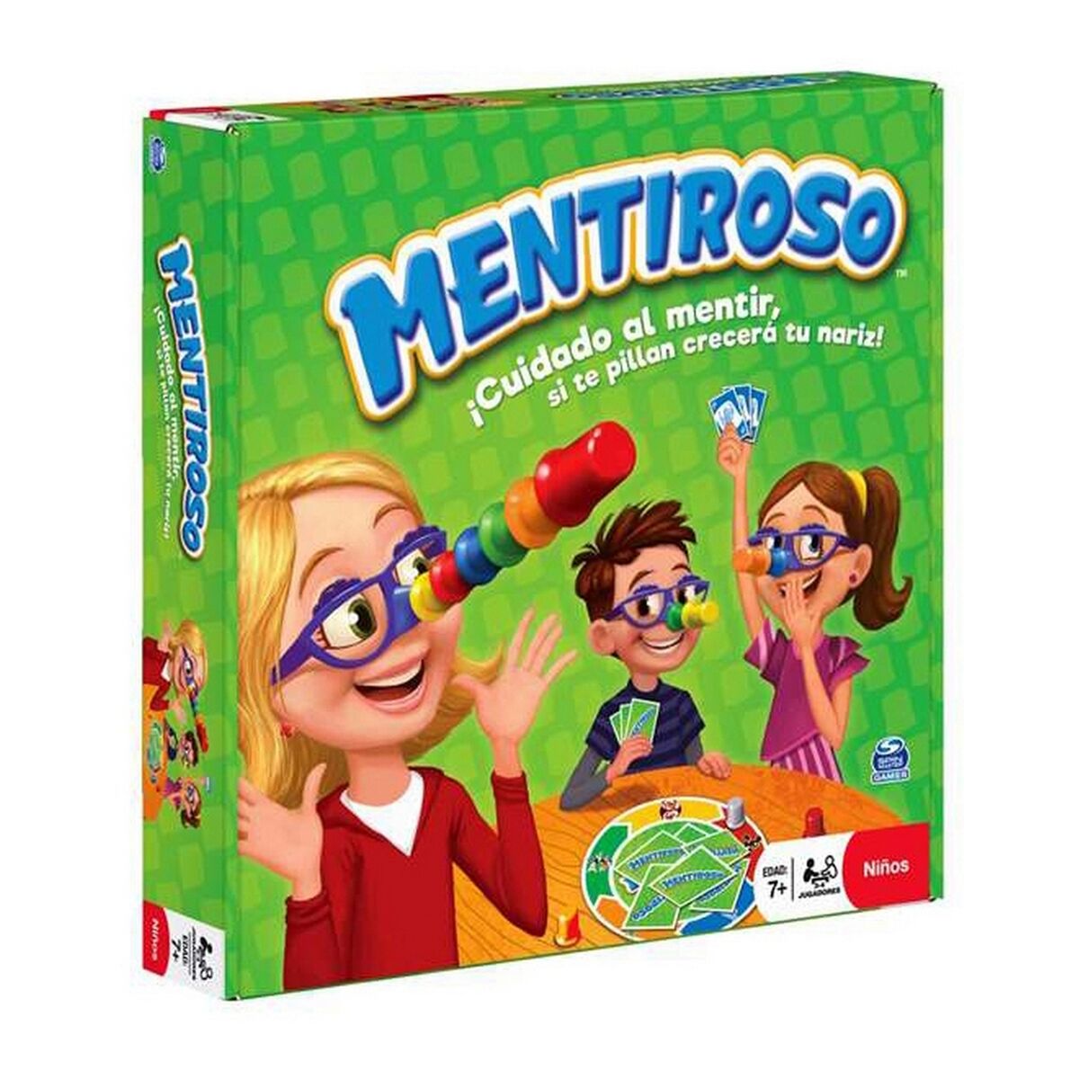 Sällskapsspel Spin Master Mentiroso 29 Delar 26,67 x 26,67 x 5,08 cm - 5