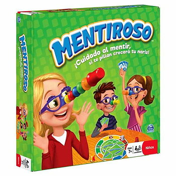 Sällskapsspel Spin Master Mentiroso 29 Delar 26,67 x 26,67 x 5,08 cm