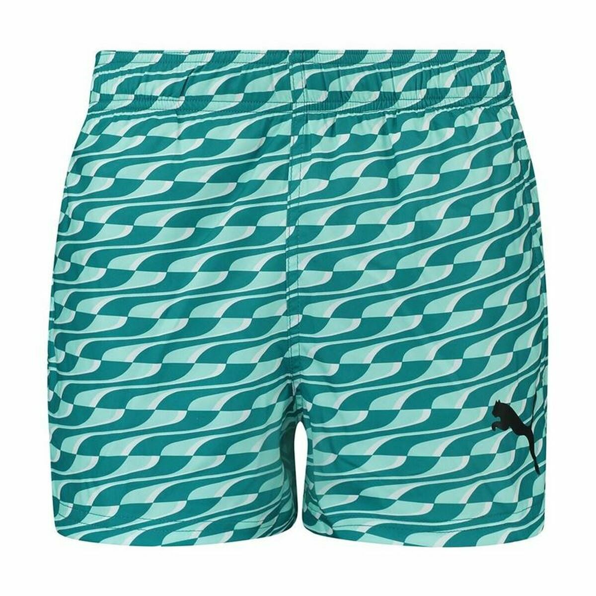 Baddräkt Herr Puma Swim Formstrip Aquamarine - 3