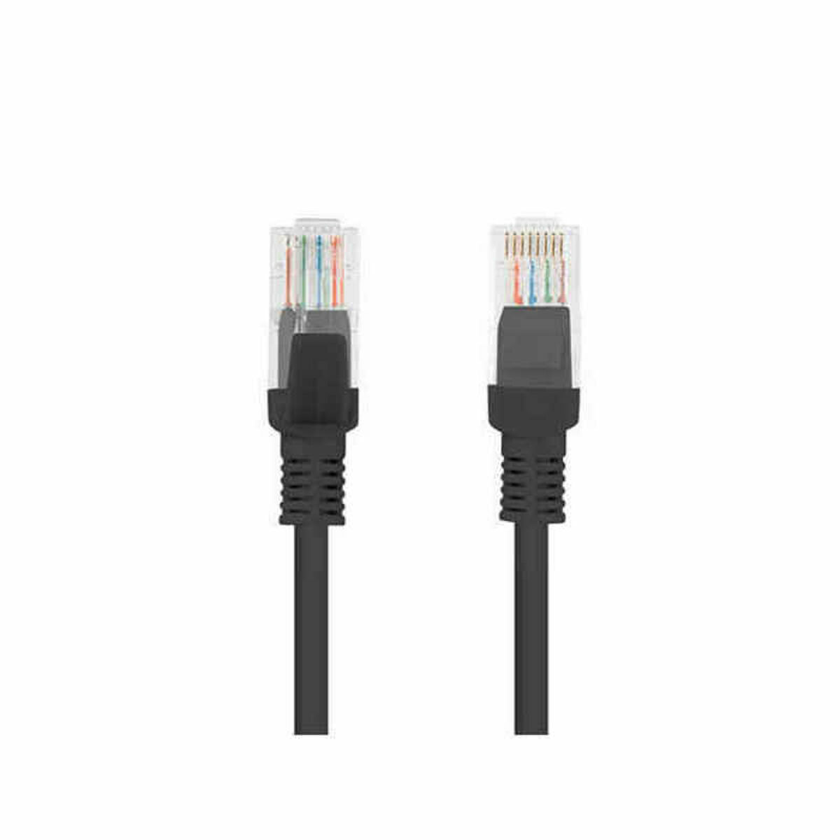 Nätkabel UTP Styv Kategori 5e Lanberg PCU5-10CC-2000-BK Svart 20 m