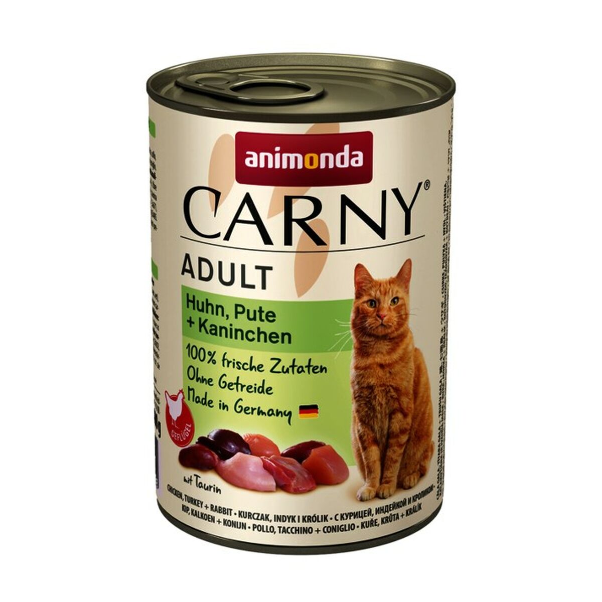 Kattmat Animonda Carny Kyckling Kalkon Kanin 400 g