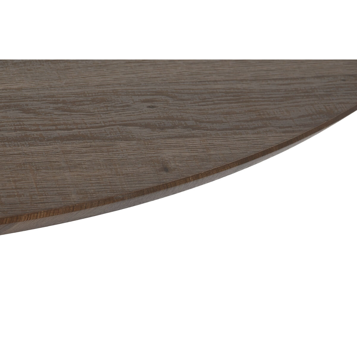 Matsalsbord Home ESPRIT Brun Svart Järn Trä MDF 120 x 120 x 75 cm - 3