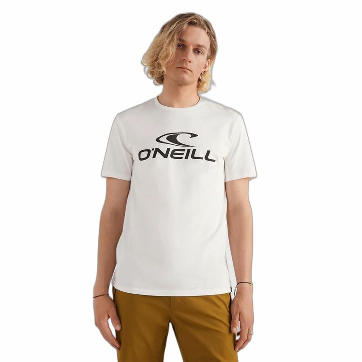 T-shirt med kortärm Herr O'Neill Vit - 4