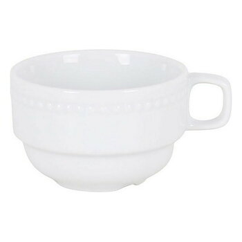 Te- och kaffekopp Inde Collet Vit Porslin