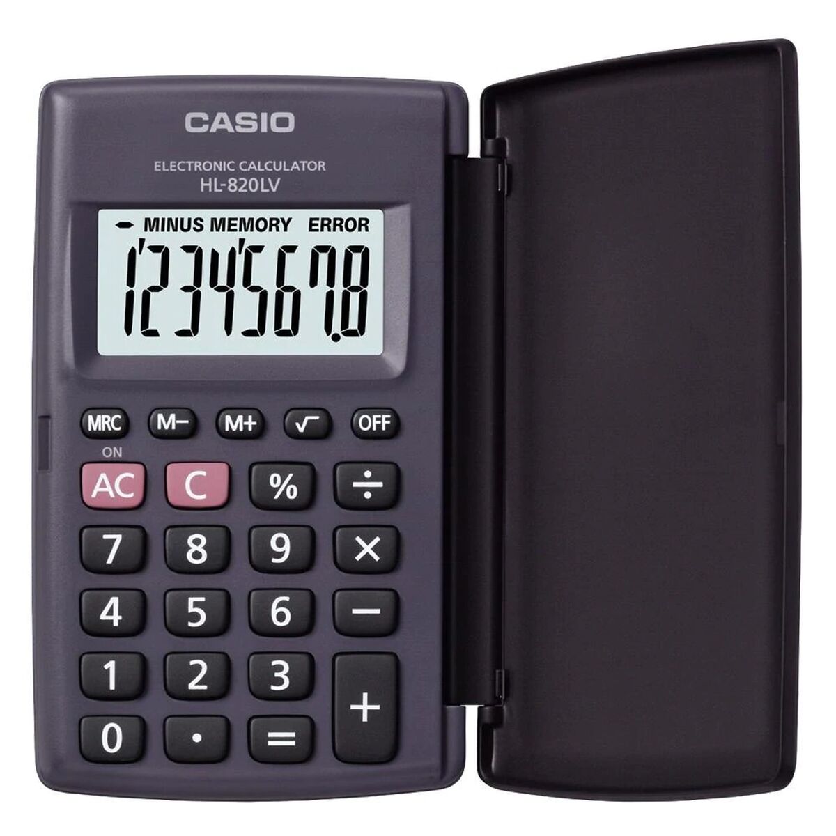 Kalkylator Casio A23 Grå Harts 10 x 6 cm - 2
