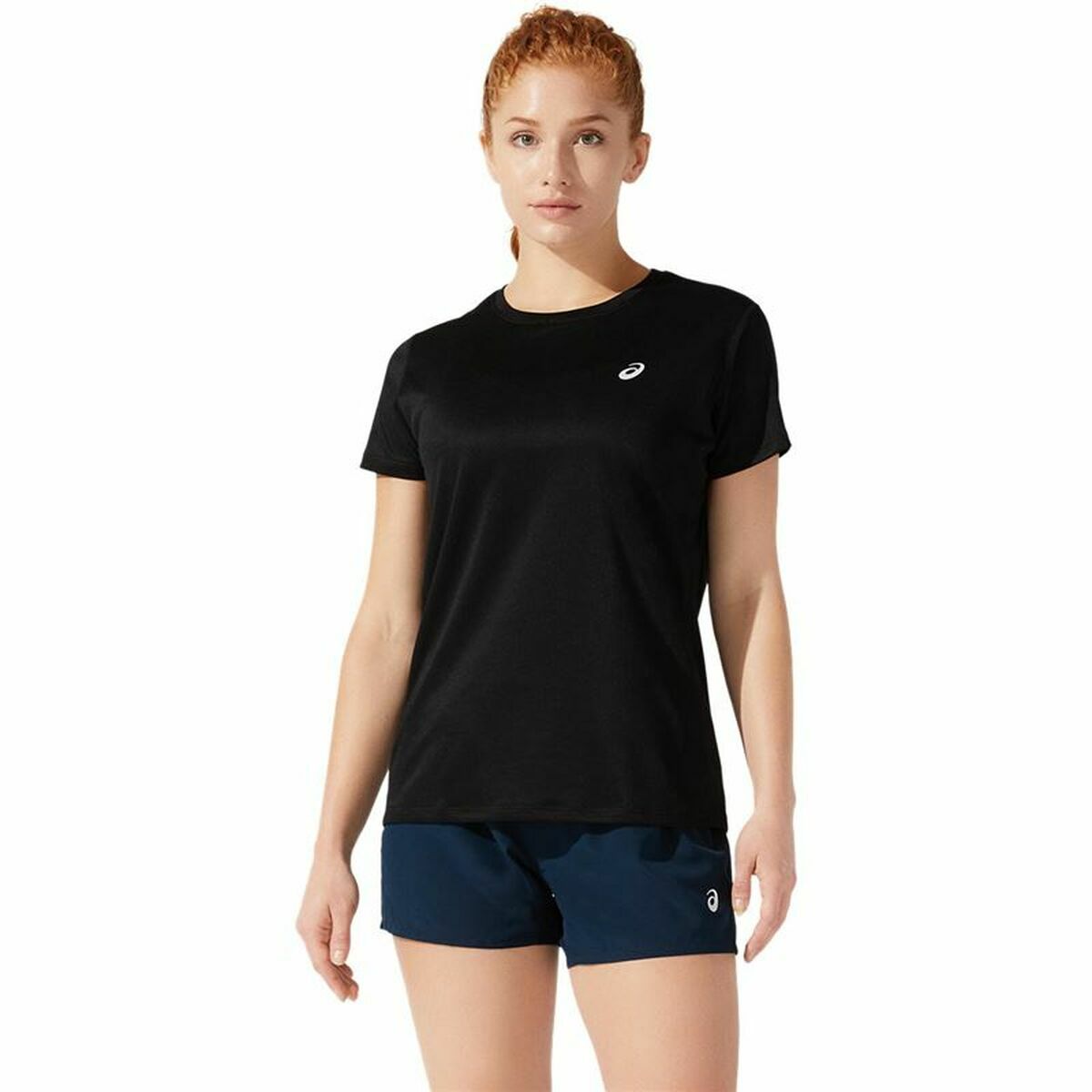 T-shirt med kortärm Dam Asics Core SS Svart - 8