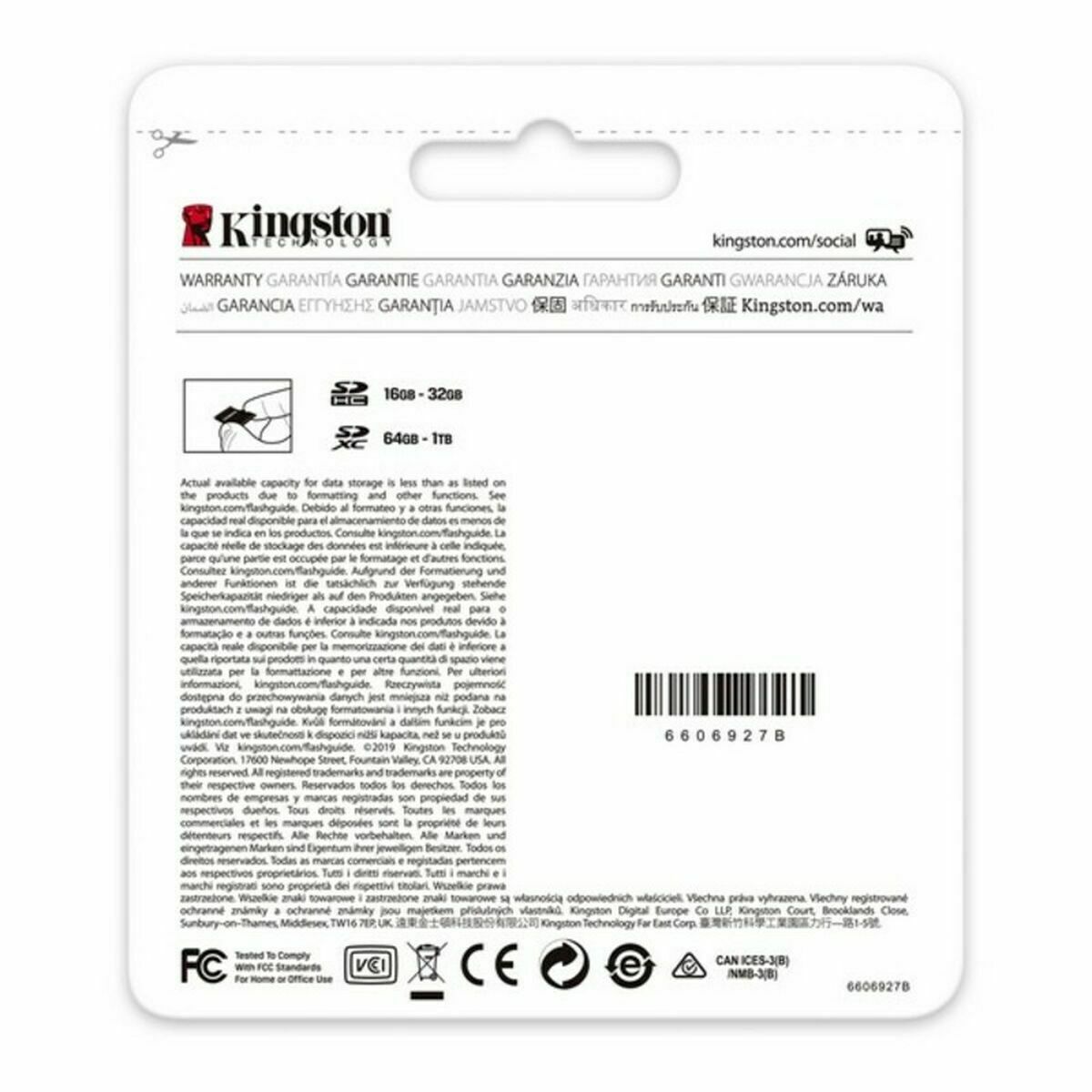 SD Minneskort Kingston Canvas Select Plus 256 GB - 2