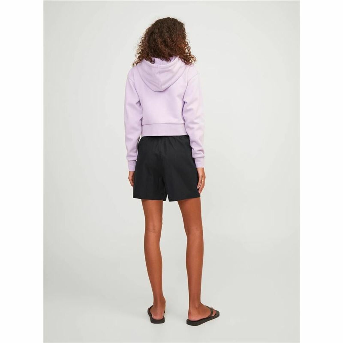 Sportshorts för kvinnor Jack & Jones Svart linne - 4