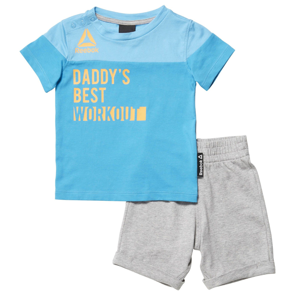 Träningskläder, Baby Reebok B ES Inf SJ SS Blå