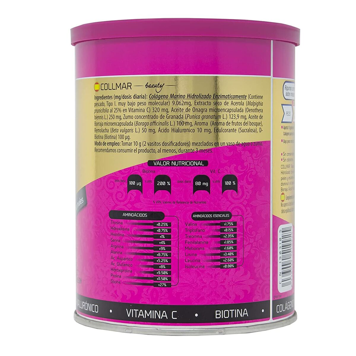 Hydrolyserat marint kollagen Drasanvi 032050394 275 g - 3