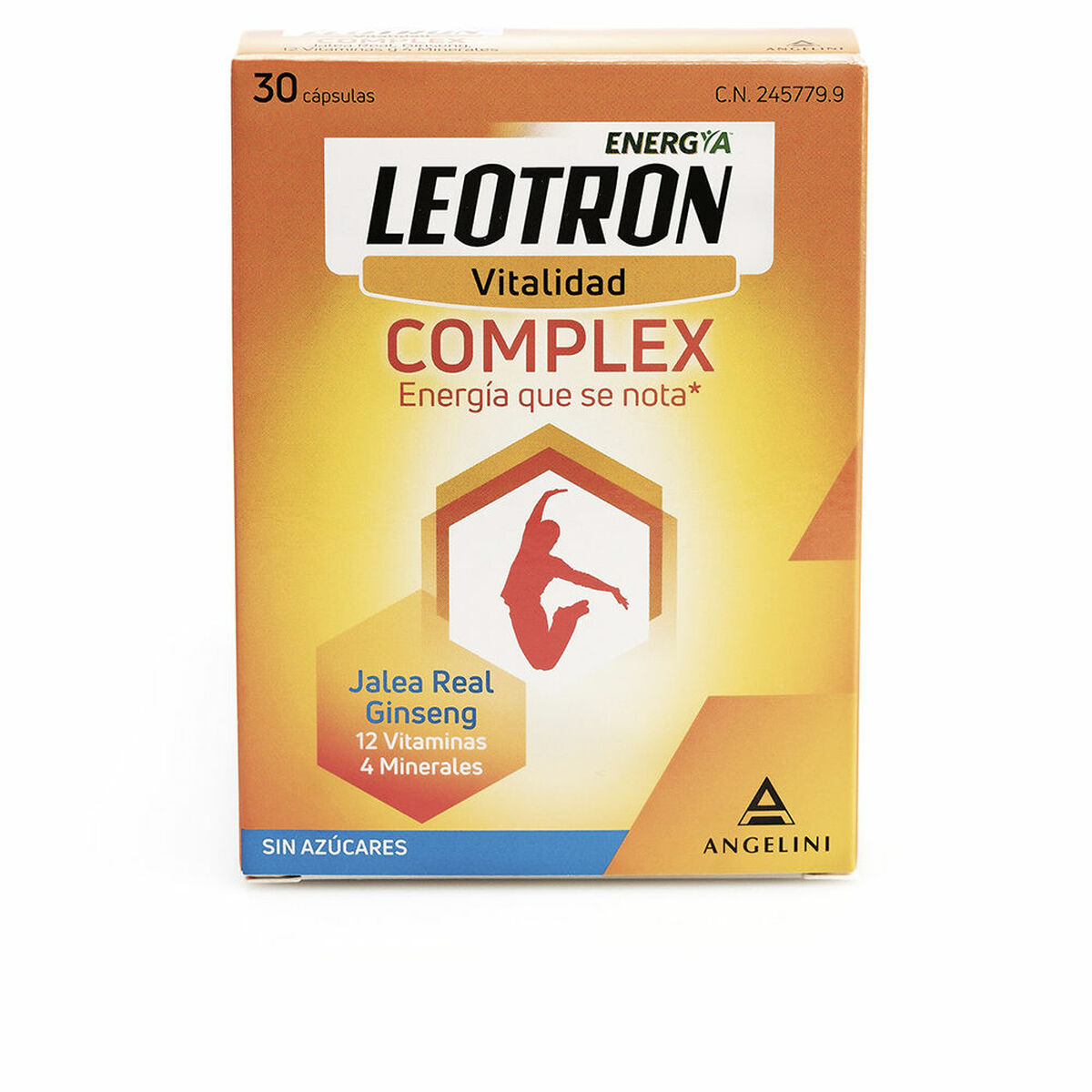 Kosttillskott Leotron Leotron Complex Ginseng Gelé kunglig (30 Kapslar)