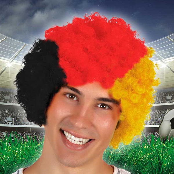 Peruk med lockigt hår Afro Tyskland - 2
